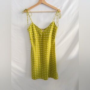 Levi’s Green Daisy Print Slip Dress – Women’s Small